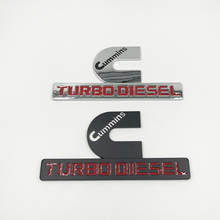 Cummins Turbo Diesel Emblems Badges Output Nameplate Replacement Sticker For MOPAR Dodge RAM 2500 3500 Fender Emblem Car Styling 2024 - buy cheap