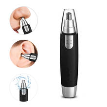 Portable Nose And Ear Hair Trimmer Razor For Nose Hair Clipper Eyebrow Trimer Electric Shaver For Men Beard  Trimmer No Damage 2024 - buy cheap