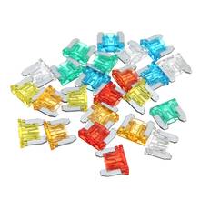 Mayitr 24pcs Micro Mini Blade Fuse 5A 10A 15A 20A 25A 30A Mixed Size Car Fuses for Car Truck Motorcycle 2024 - buy cheap