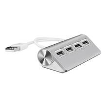 For Imac Macbooks Pcs And Laptops Usb Hub Premium 4 Port Aluminum Usb Hub With 11 Inch Shielded Cable 2024 - buy cheap