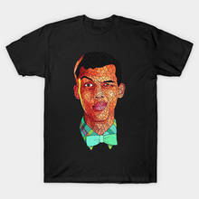 Мужская футболка геометрических Stromae футболка для женщин мужчин Хлопковые футболки в стиле Харадзюку 2024 - купить недорого