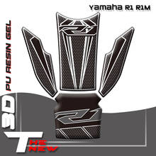 High quality 3D Motorcycle Tank Pad Protector Decal Sticker Case Tankp Stickers For Yamaha R1 R1M 2015 2016 2017 2024 - buy cheap