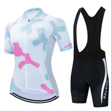 2021 Women Bicycle Jersey Bib Set Quick Dry Bicycle Clothing Cycling Clothes Bike Jersey Set  Bike Jersey Set Cycling Clothes 2024 - buy cheap