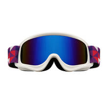Children Double Lens Anti-fog Ski Glasses Specialized Big Vision Skiing Eyewear Boys & Girls Windproof UV400 Snowboard Goggles 2024 - buy cheap