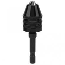 HSS gereedschapskoffer 0.3-6.5mm Keyless Drill Chuck 1/4" Hex Shank Adapter Converter  brocas de centrar 2024 - buy cheap