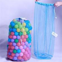 Durable Organizer Bag Foldable Mesh Net Bags Portable Kids Ball Storage Net Bag Multi-Purpose Toys Organizer Large Capacity 2024 - buy cheap