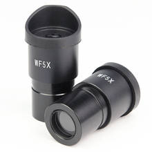 Lente óptica WF5X/20mm gran angular 5x para microscopio estéreo, con tamaño de montaje 30mm 2024 - compra barato