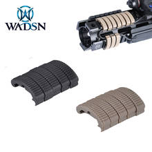 WADSN страйкбол 2шт/1 упаковка LaRue IndexClips Sodtail Weaver Picatinny резиновый Handguard Quad Rail протектор крышки MP02001 2024 - купить недорого