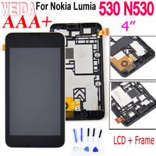 WEIDA 4" For Nokia Lumia 530 N530 LCD Display Touch Screen Digitizer Assembly Frame with Tool RM-1017 2024 - buy cheap