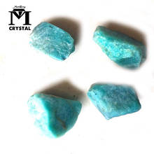 50g Natural Amazonite Crystal  Gravel Rock Quartz Raw Gemstone Mineral Specimen Garden Decoration Energy Stone healing crystal 2024 - buy cheap