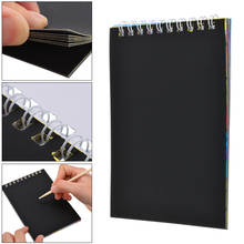 1pc 14*10cm Colorful Scratch Note Sketchbook Paper DIY Drawing Book Children Painting Book Gift Color Random 2024 - buy cheap