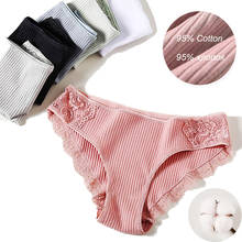 Underwear Women Cotton Panties Female Lace Panties Lingerie Ladies Comfortable Floral Underpants Woman Girls Pantys Briefs 2024 - buy cheap