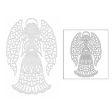 2020 New Christmas Angel Metal Cutting Dies and Angels Blessing Girl Die Cut Scrapbooking For Crafts Card Making no Stamps Sets 2024 - buy cheap