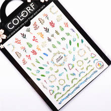 10 шт цветок ногтей слайдер стикер 3D клей Бабочка цветок ногтей переводные наклейки на ногти для ногтей украшение для маникюра «сделай сам» 2024 - купить недорого