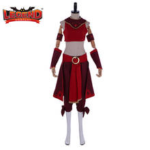 Cosplay lenda avatar o último airbender suki cosplay traje feminino fantasia terno feito sob encomenda h001 2024 - compre barato