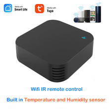 SO6 pro WIFI IR remote controller built in humidity temperature sensor work with alexa google voice control APP remote control 2024 - buy cheap