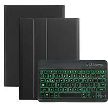 Funda protectora para teclado de tableta inteligente, cubierta con soporte y Bluetooth para Samsung Galaxy Tab S4 10,5 SM T830 T835 T837 2024 - compra barato