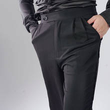 Black Latin Dance Pants For Men Tango Dance Costume Stage Performance Clothes Ballroom Practice Wear ChaCha Dance Outfits JL1672 2024 - buy cheap