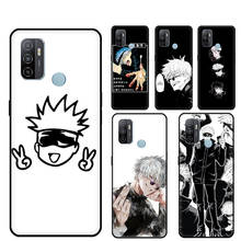 Anime Jujutsu Kaisen Satoru Gojo Capa Para OPPO A72 A52 A15 A83 A91 Reno 4 Pro 2 Z A3S A5S A1K F7 A9 A5 A31 A53 2020 Caso 2024 - compre barato