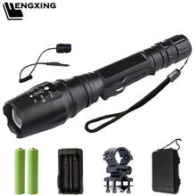 Z20 V5 LED Flashlight Torch 8000 Lumen XM-L2/T6 Zoomable Aluminum waterproof hunting flashlight Torch Flashlight lantern 2024 - buy cheap