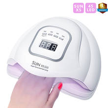 SUN X5 Max 80W 45 LEDs Nail Lamp Nail Dryer for All Gel Polish Light Lamp for nail Infrared Sensing Smart UV Lamps for manicure 2024 - buy cheap
