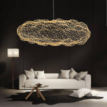 Floating Clouds Chandeliers Lamp Warm Romantic shopping mall Bedroom Kitchen Bar Restaurant Cotton Clouds Light Fixtures 2024 - buy cheap