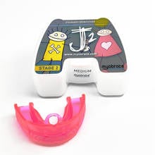 Dental Orthodontic MRC J2/Myobrace J2 Teeth Trainer Medium Hardness Material/Brace J2 Pink and Blue 2024 - buy cheap