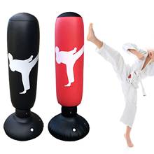 63 Inch Inflatable Punching Bag Boxing Sack for Kids Adults Karate Taekwondo 2024 - buy cheap