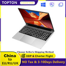 Topton 15.6 inch Ultra Slim Laptop Intel Core i7 10510U i7-1165G7 Windows 10 Metal Notebook Computer PC Netbook AC WiFi BT 4*USB 2024 - buy cheap
