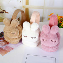 2020 New Cute Winter Warm Earmuffs Ear Warmer Lovely Rabbit Ears Ear Muffs Earlap Earlap Soft plush Earmuffs Earwarmers 2024 - buy cheap