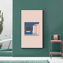 Pintura en lienzo de la vida minimalista y moderna, póster e impresión de paisaje, sala de estar de pared para imágenes artísticas, dormitorio, pasillo, decoración del hogar 2024 - compra barato