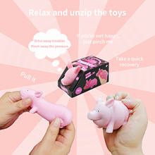 Новое поступление, игрушка для снятия стресса, мультяшная игрушка-симулятор свиньи, снятие стресса, успокаивающие игрушки-фиджеты для детей и взрослых 2024 - купить недорого