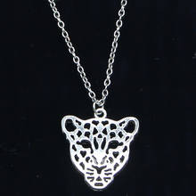New Fashion Necklace 28x26mm hollow leopard head Pendants Short Long Women Men Colar Gift Jewelry Choker 2024 - buy cheap