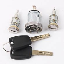 Complete Set Door Trunk Lock Barrel Cylinder for Fiat SIP22 Blade With 2 Keys for Locksmith Tools 2024 - buy cheap