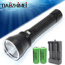 Powerful XHP70 led Waterproof Scuba Diving flashlight White/Yellow light 4000LM LED underwater torch dive Lamp lanterna 2024 - buy cheap