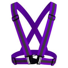 Elasticity Suspenders For Children Straps Reflective Vests Night Running Cycling Safety Vest Adult Kids Elastic Strap Adjustable 2024 - buy cheap