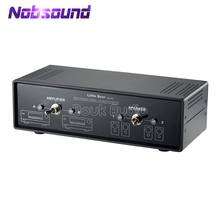 Nobsound-AMPLIFICADOR DE 2 vías, Analizador de Audio Crossover, Selector pasivo, conmutador de altavoz, estéreo de red 2024 - compra barato