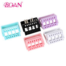 BQAN 1 Pc Manicure Art Nail Polishing Grind Head Displays Stand Box 16 Holes 2.35 mm Nail Drill Grinding Bit Storage Tools Case 2024 - buy cheap