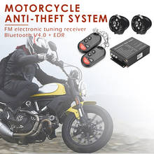 Remote Control Motorcycle Anti Theft Alarm System Waterproof MP3 FM Radio  Speaker Stereo Amplifier Sound System 2024 - buy cheap