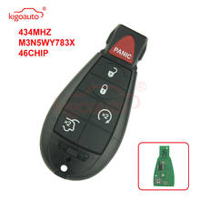 Kigoauto #5 M3N5WY783X ключ Fobik 5 кнопок 434 МГц для Chrysler Town & Страна 2008 2009 2010 2011 2024 - купить недорого
