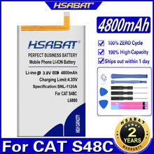 HSABAT L6880 4800mAh Battery for Caterpillar CAT S48C Batteries 2024 - buy cheap