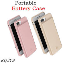 KQJYS-funda de carga inteligente portátil para iPhone 7, 8 Plus, funda de batería, cargador de batería externa, iPhone 7, 8 2024 - compra barato