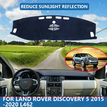 Capa de painel interior do carro capet capa para land rover discovery 5 2015-2020 l462 dashmat pára-sol capa traço esteira 2024 - compre barato