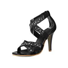 Big Size   high heels sandals women shoes woman summer ladies     A woman with high heels 2024 - buy cheap