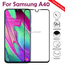 Full Cover Tempered Glass for Samsung Galaxy A40 2019 Glass Screen Protector on For Samsung A40 SM-A405F/DS A 40 A405f 40a 5.9" 2024 - buy cheap