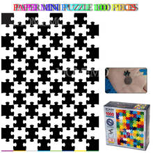 Quebra-cabeça de papel para adultos e criativos, 1000 peças, preto e branco, 29*42cm, família, brinquedo divertido 2024 - compre barato