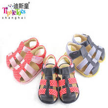 Tipsietoes-Sandalias transpirables suaves y cómodas para bebé, zapatos de moda, informales, de cuero, 2021, 21032 2024 - compra barato