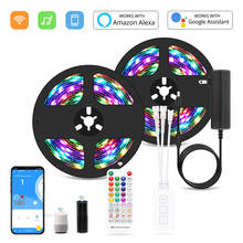 RGB IC Led Tape DC 12V Wifi Addressable WS2811 Smart Pixel Led Strip Light Kit Magic 5M 10M 15M 20M 5050 Home Wifi Voice Control 2024 - buy cheap