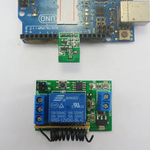 Комплект реле для Arduino 433M UART 1CH Remote Control Wireless Control er UNO MEGA2560 2024 - купить недорого