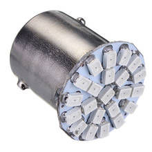 Lâmpada de led para seta traseira de carro, luz de baixo consumo, super longa duração, 1156 1206 smd p21w 2024 - compre barato